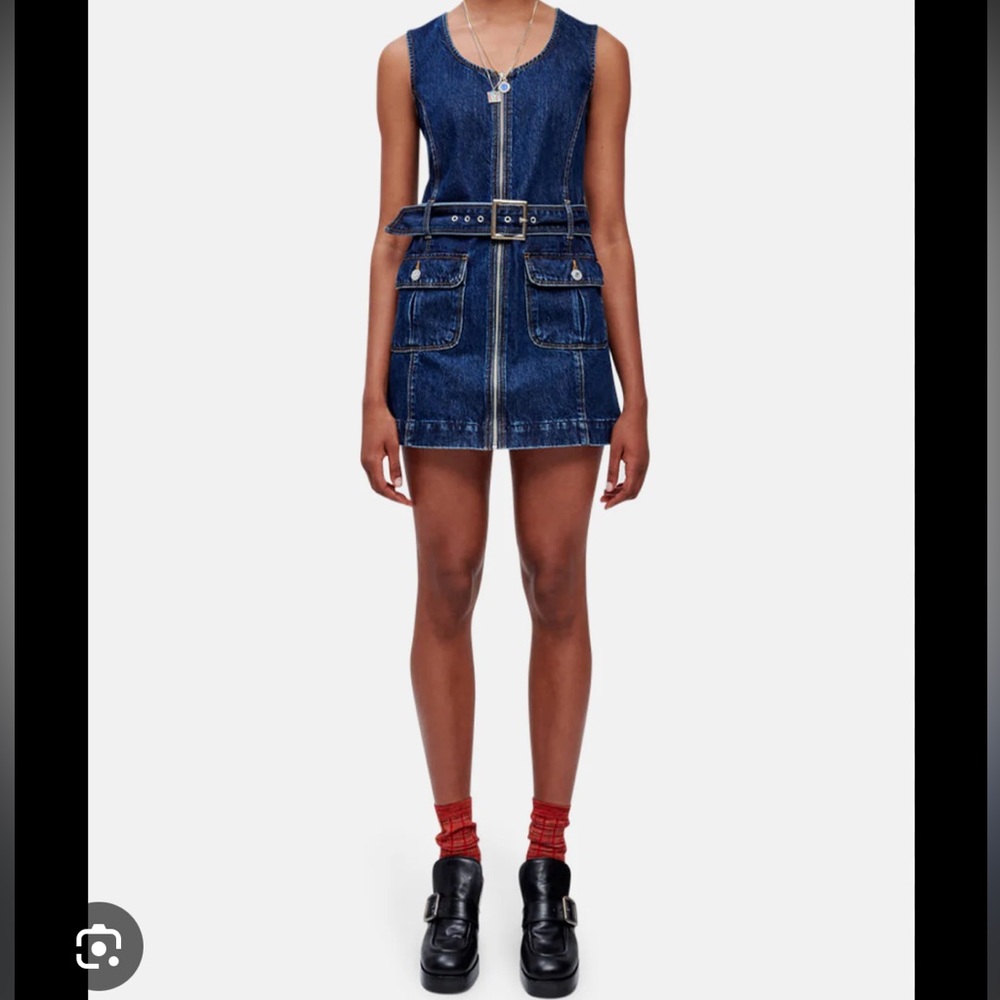 Re/Done 60s denim mini dress